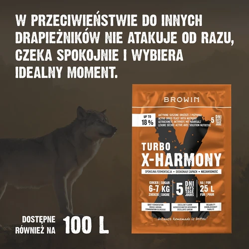 Lievito Turbo X‑Harmony 18%, 25 L, 138 g - 7