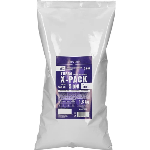 Lievito Turbo X-Pack 1,8 kg - professionale, per grandi volumi