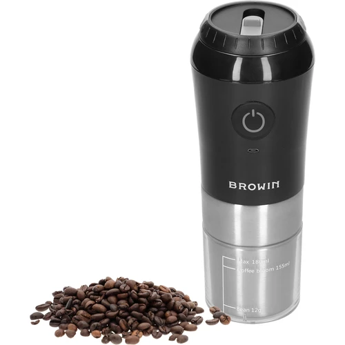 Macinacaffè – elettrico, a macine, con infusore e tazza termica - 3