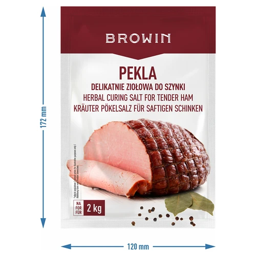 Miscela per salagione alle erbe, delicata, per prosciutto, 75 g - 5