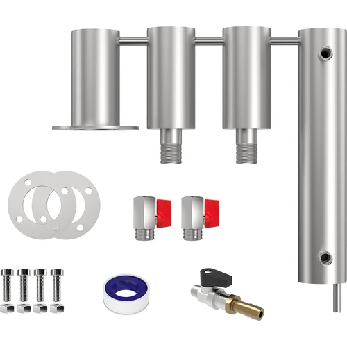 Modulo per distillatore - testa, 2 decantatori, condensatore - 4