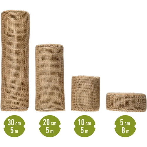 Nastro di juta 5 cm / 8 m - 15