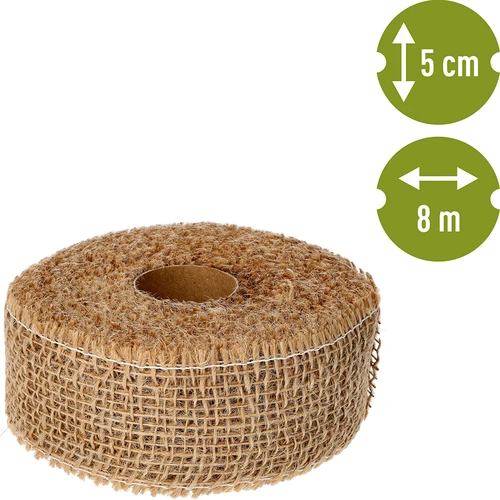Nastro di juta 5 cm / 8 m - 4