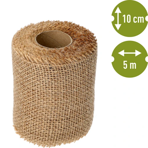 Nastro in iuta 10 cm/5 m - 4