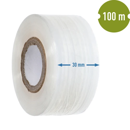 Nastro per innesti da giardinaggio, trasparente, 100 m x 3 cm - 3