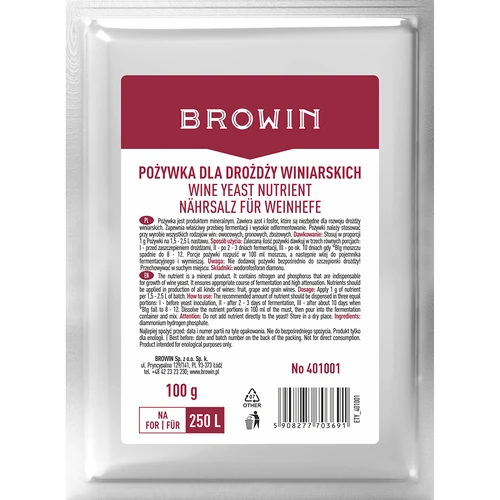 Nutriente per lieviti enologici, 100 g