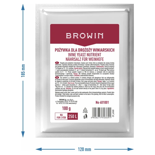Nutriente per lieviti enologici, 100 g - 2