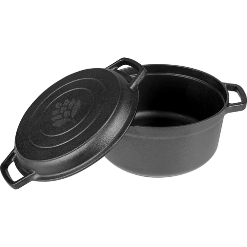Pentola in ghisa con padella, 3,5 L - 3