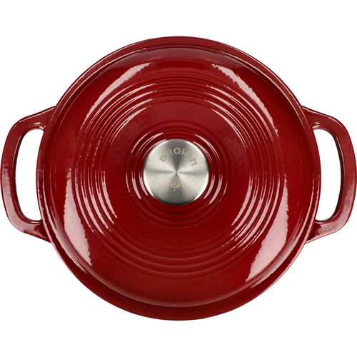 Pentola in ghisa smaltata - bordeaux, 4 L - 3