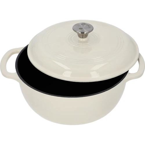 Pentola in ghisa smaltata - écru, 5,8 L - 2