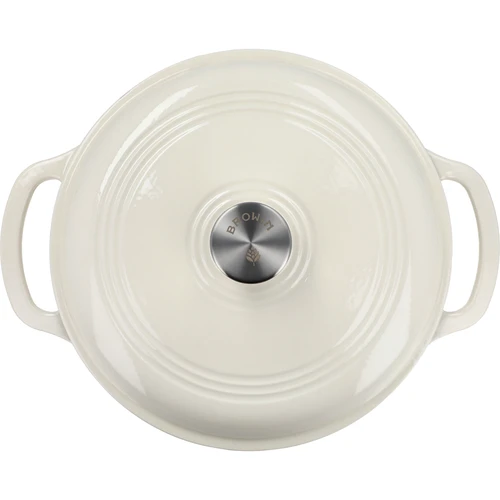 Pentola in ghisa smaltata - écru, 5,8 L - 3