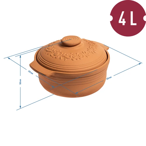 Pentola romana rotonda 4L - 4