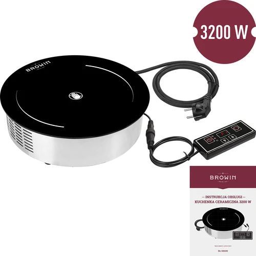 Piastra in vetroceramica 3200W - 2