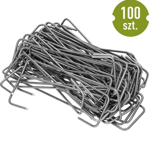 Picchetti a L per telo pacciamatura 100 pz - 4