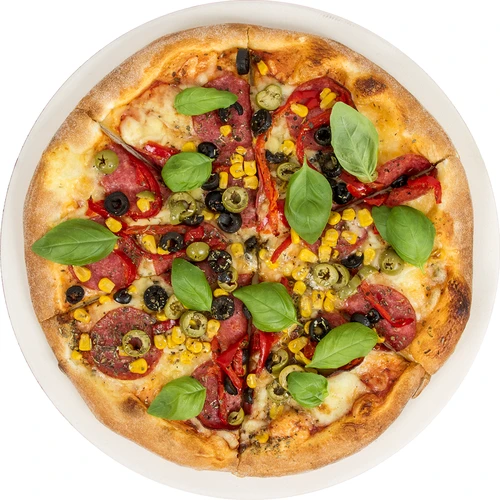 Pietra refrattaria per pizza rotonda in cordierite, diametro 33 cm - 3