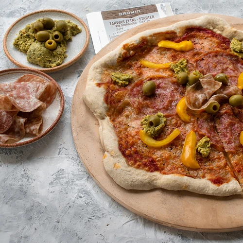 Pietra refrattaria per pizza rotonda in cordierite, diametro 33 cm - 14