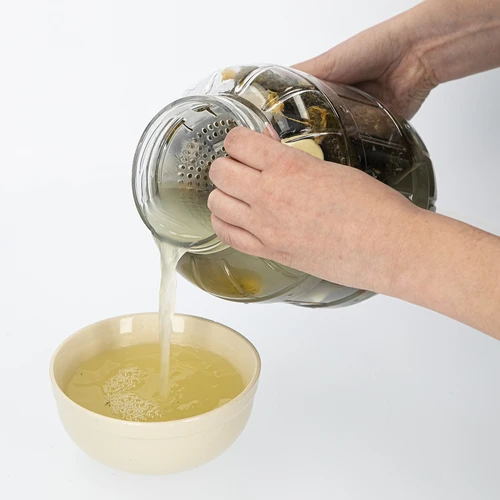 Pressino forato per conserve, fermentati e aceto - per barattoli Ø 100 mm - 8