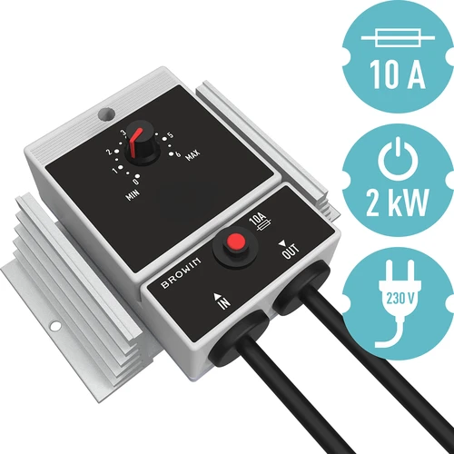 Regolatore di potenza per resistenza, fino a 2 kW - 3