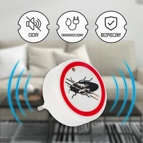 Repellente per insetti a ultrasuoni – per uso domestico - 10