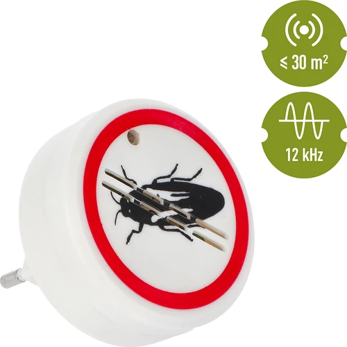 Repellente per insetti a ultrasuoni – per uso domestico - 5