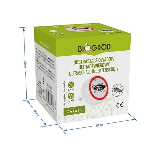 Repellente per insetti a ultrasuoni – per uso domestico - 7