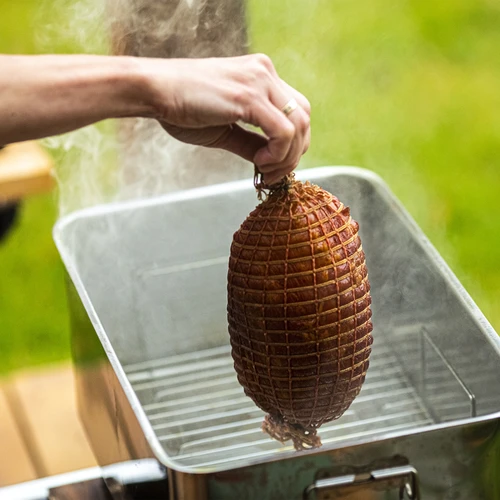 Rete elastica per salumi 18 cm x 3 m, resistente al calore fino a 220°C - 8