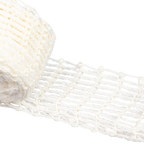 Rete elastica per salumi bianca 12,5 cm x 5 m, resistente al calore fino a 220°C - 2