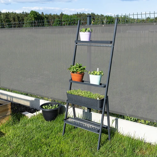 Rete ombreggiante (80%, 140 g/m²) 1,5 x 5 m, grafite - 8