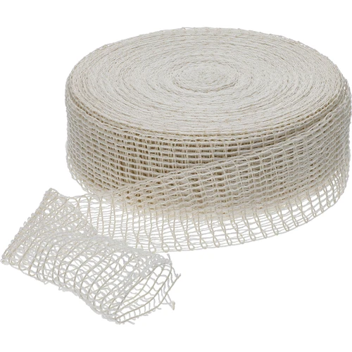 Rete per salumi bianca 12,5 cm x 50 m, con resistenza termica fino a 220°C - 2