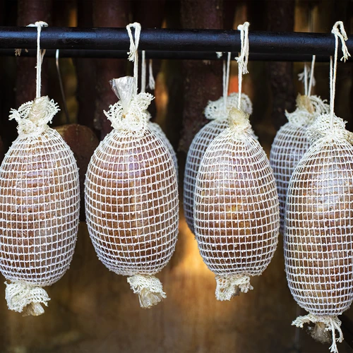 Rete per salumi (fino a +220°C), Ø 15 cm, lunghezza 3 m - 12