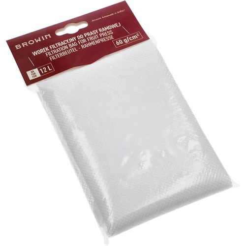 Sacco filtrante per pressa a telaio 12 l 60 g/cm² - 3