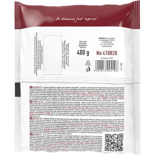 Sale da salagione Vit-C - 400 g - 2