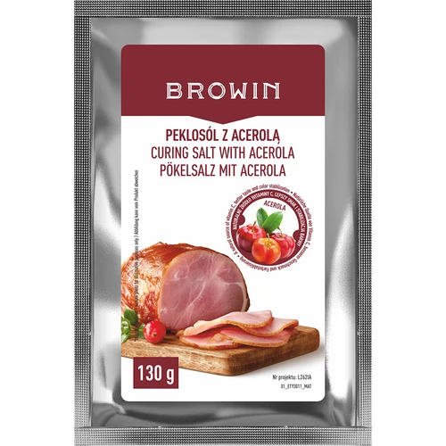 Sale per salumi con estratto di acerola, 130 g