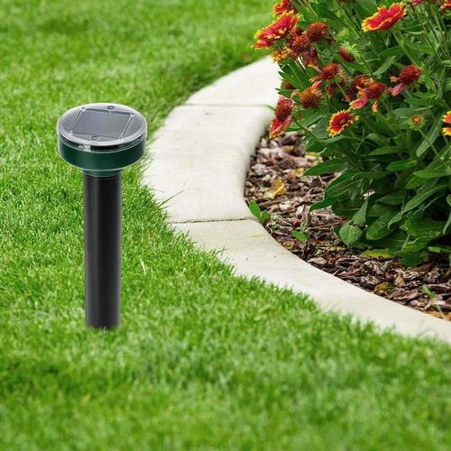 Dissuasore solare per talpe – protezione del giardino efficace, sicura e rispettosa degli animali, confezione da 4 pezzi - 14