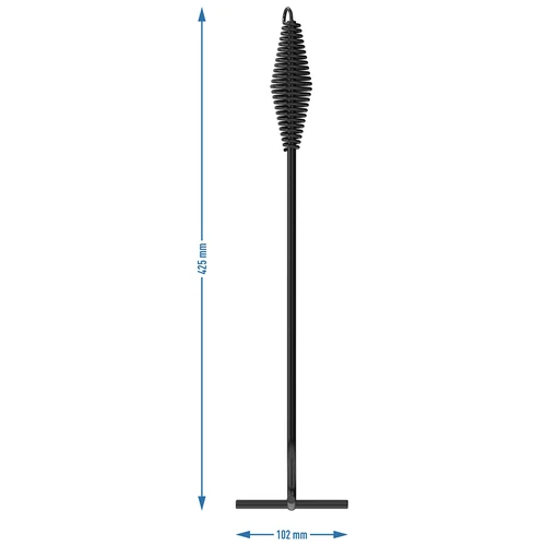 Set braciere Ø 58 cm e attizzatoio-manico per paiolo o coperchio di pentola in ghisa - 9