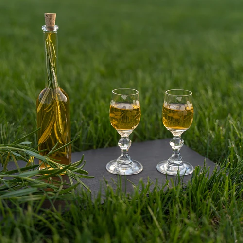 Set di 6 bottiglie per liquori 100 ml + 6 tappi in sughero - 11