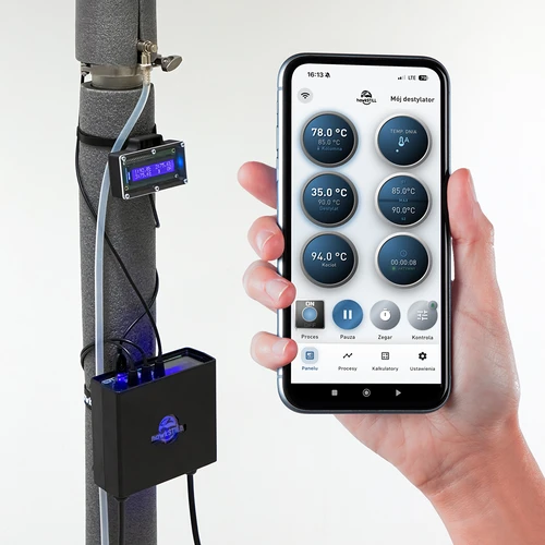 Set hawkSTILL Wi‑Fi IQ – termometro per distillazione con Wi‑Fi e display - 5