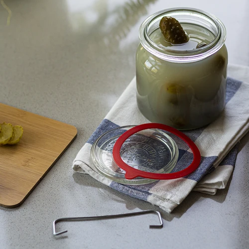 SET: MOLLETTE+GUARNIZIONI WECK Ø110 MM - 10 PZ - 4