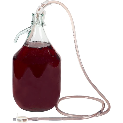 Set per travaso del vino con impugnatura e morsetto - 4