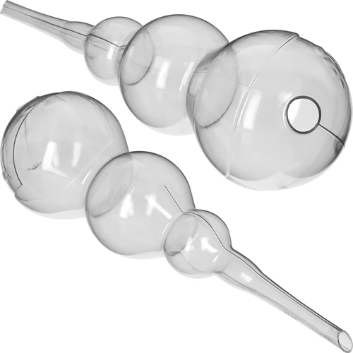 Sfera autoinnaffiante tripla (a tre camere), trasparente incolore, 600 ml - 2