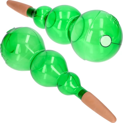 Sfera autoirrigante tripla (a tre camere), verde trasparente con punta in ceramica, 600 ml - 2