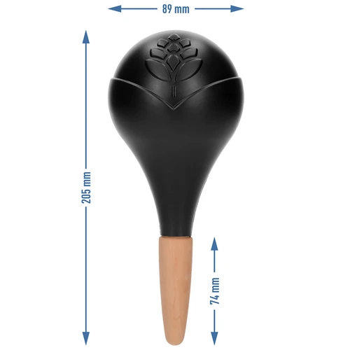 Sfera irrigante per piante, nera opaca, con picchetto in ceramica (in confezione) 400 ml - 7