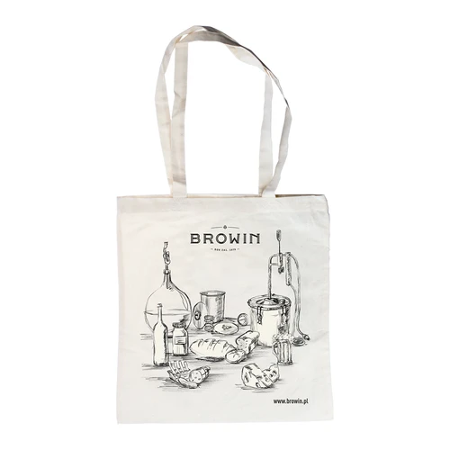 Shopper in cotone - illustrazione conserve fatte in casa
