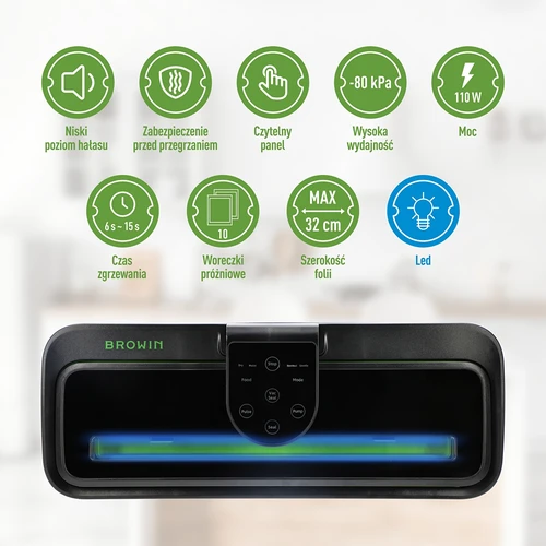 Sigillatrice sottovuoto - Premium LED - 7