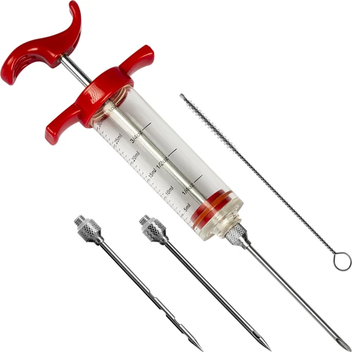 Siringa per marinature 30 ml + 3 aghi + scovolino