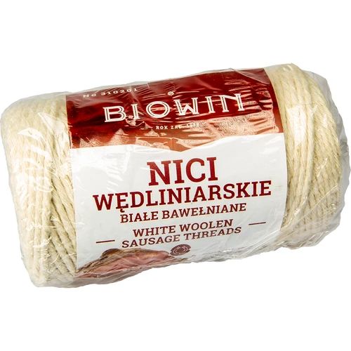 Spago da macellaio in cotone bianco (240°C) 55 m - 2