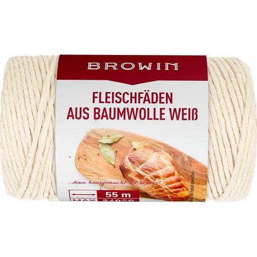 Spago da macellaio in cotone bianco (240°C) – 55 m - 2