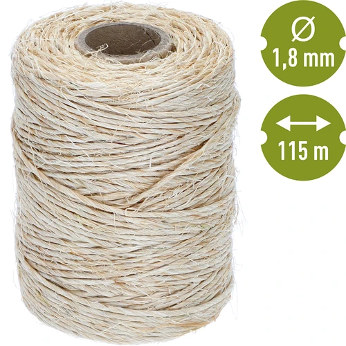 Spago in sisal 1,8 mm/115 m/250 g - 4