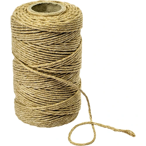 Spago per salumi in cotone grigio (240°C) 75 m