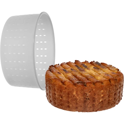 Stampo per formaggio rotondo Ø15 x 7 cm per 1200 g - 5